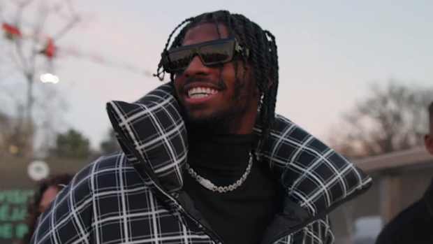 Shedeur Sanders in Paris for Louis Vuitton Show